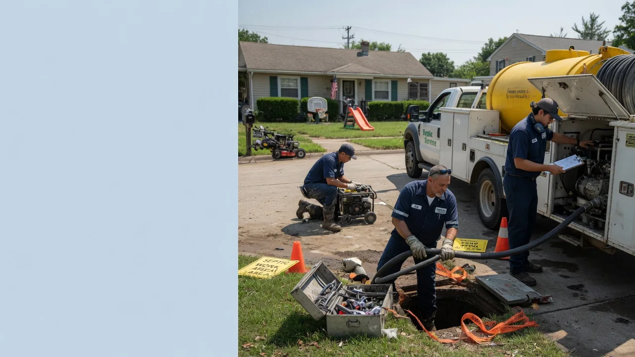 Septic Tank Pumping in Pecatonica, IL near me